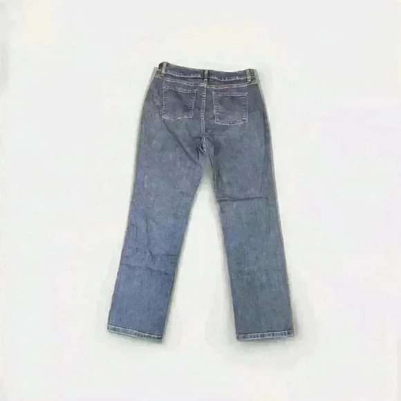 L.L. Bean Women's Classic Fit Bootcut Jeans Size 12MT Medium Wash High Rise - Picture 2 of 8
